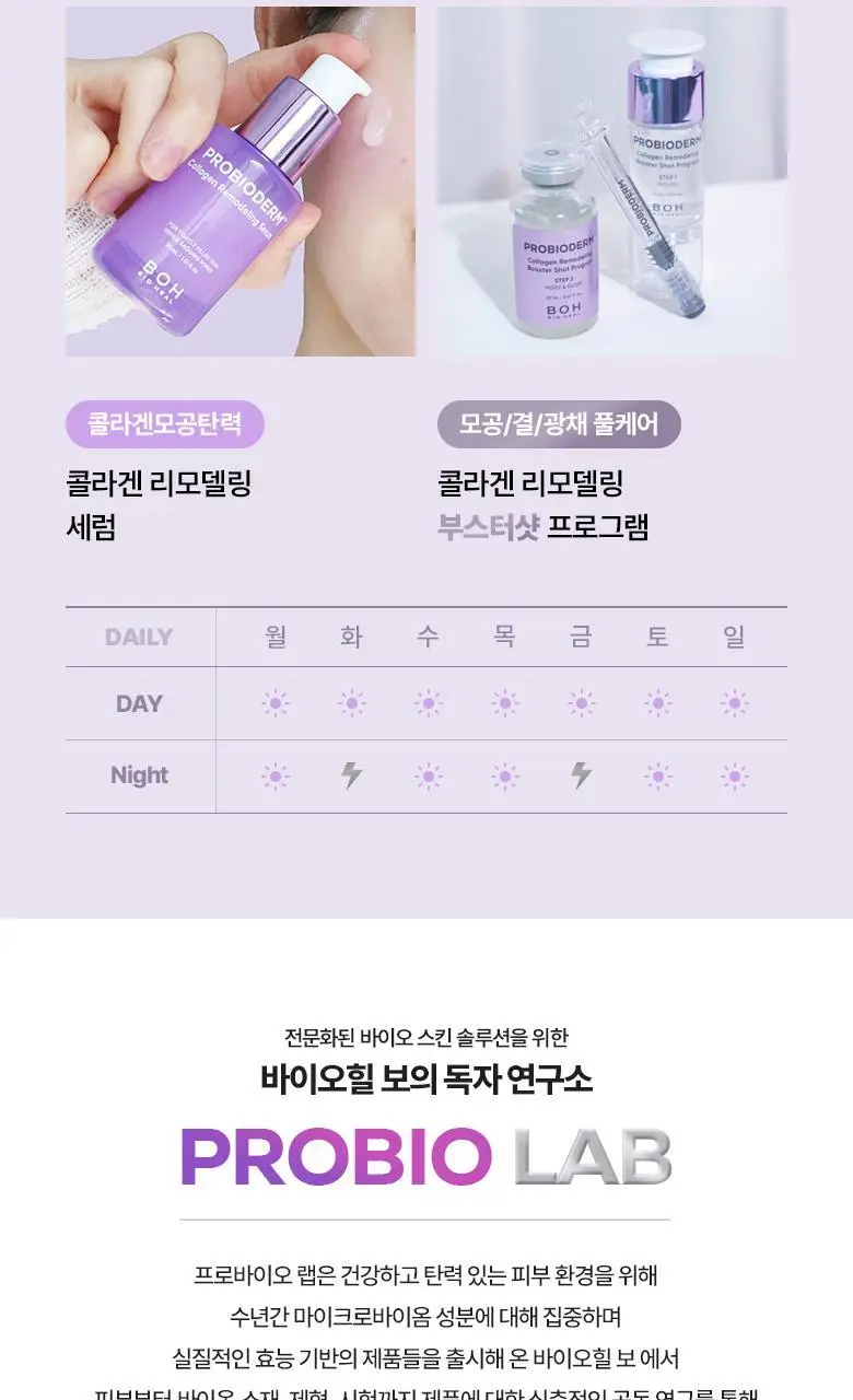 [PDRN] 바이오힐 보 프로바이오덤 콜라겐 리모델링 부스터샷 프로그램 35ml [단품/증정기획] 상세페이지 37